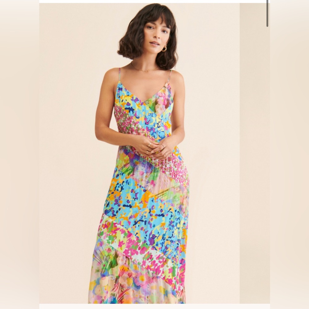 Anthropologie Plenty by Tracy Reese V-neck Print Dress | MSRP $230 (worn once)